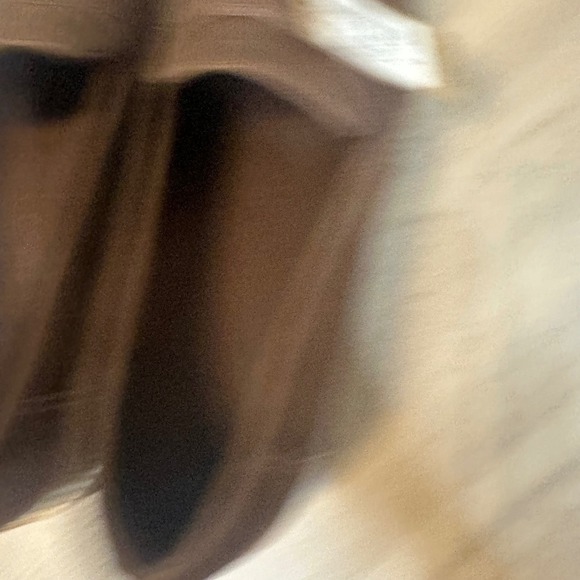 TOMS Cara Loafers Oak Brown Leather Lug Sole Penny Shoes 10021357 Womens 11 - Picture 5 of 8